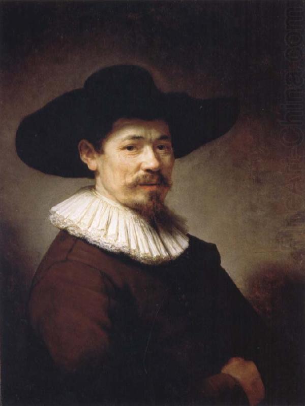 Portrait of Herman Doomer, REMBRANDT Harmenszoon van Rijn